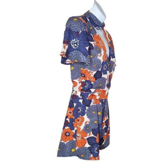 Illa Illa Floral Print Romper Size S - Picture 4 of 7